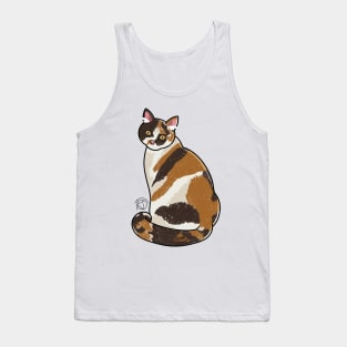 Calico Kitty Tank Top